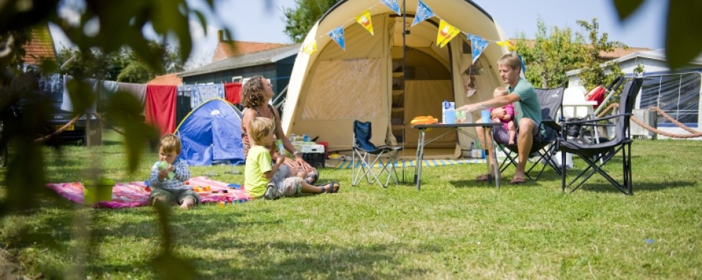 Facilities on the camping pitches