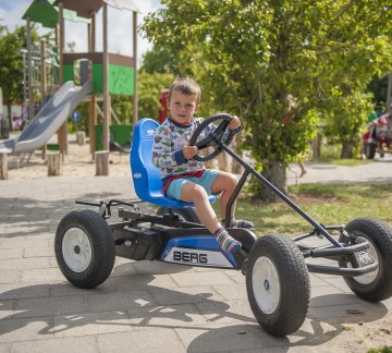 Op de skelter kindvriendelijke camping Nieuwvliet